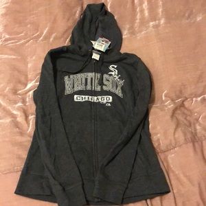 White Sox zip up hoodie NWT